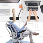 MOSISO Chair Armrest Pads, Memory Foam Home/Office Chair Arm Rest Covers Comfy - Image 4