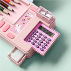 Ristpal Pop Up Multifunction Pencil Case, Cute Cartoon Pen Box Organizer - Image 2