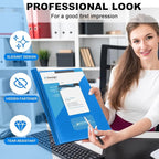 Teling 48 Pcs Clear Front Report Covers - Image 5