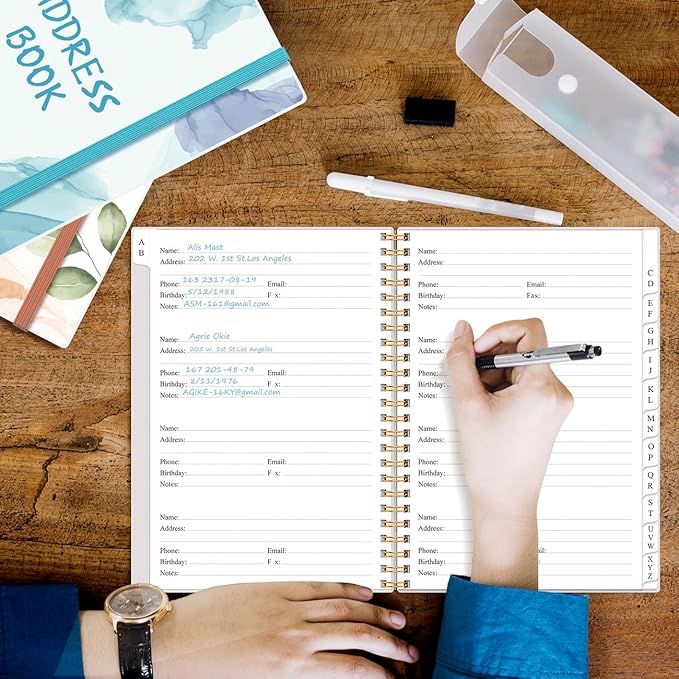 Address Book with Alphabetical Tabs - Image 6