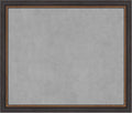 Amanti Art Black Framed Magnetic Board 23x27 Medium Vision Board