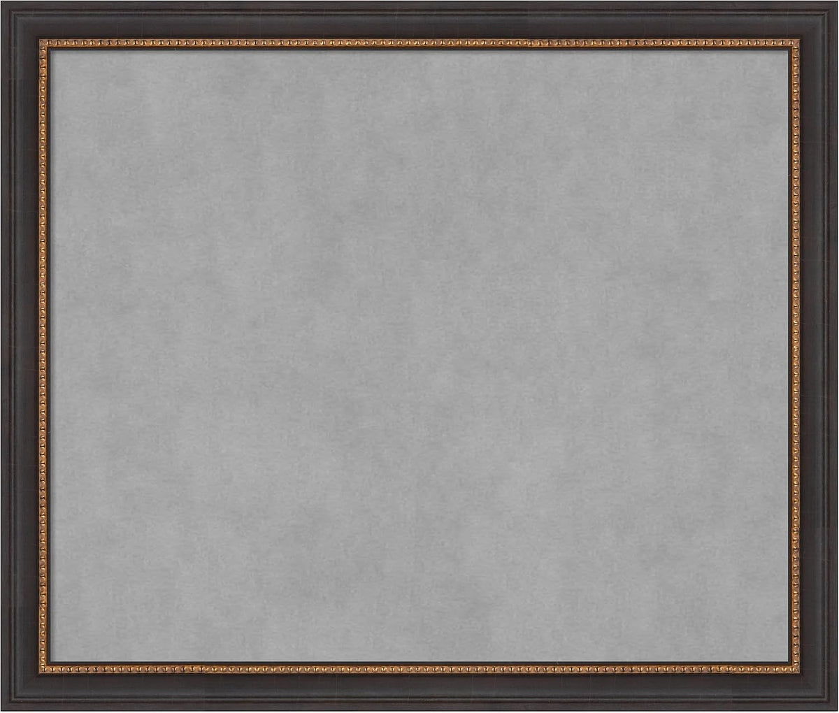 Amanti Art Black Framed Magnetic Board 23x27 Medium Vision Board