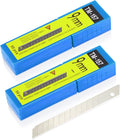 Gomake 100PCS 9mm Box Cutter Knife Replacement Blades 60 Degree Carbon Steel by Gomake