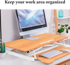 37 Inch Standing Desk Converter - Image 3