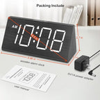 DreamSky Wooden Digital Alarm Clocks - Image 7