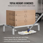 vevor aluminum dunnage rack, 36” x 20” commercial, close-up detail