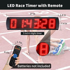 Portable 5 inch High 6 Digits LED Race Clock - Image 2