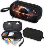 AnySmic Space Pencil Case for Boys and Girls, Large Galaxy Pencil Pouch or Pen by AnySmic