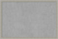 Amanti Art Grey Framed Magnetic Board 26x38 Large Vision Board