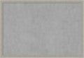 Amanti Art Grey Framed Magnetic Board 26x38 Large Vision Board by AmantiArt