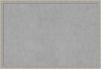 Amanti Art Grey Framed Magnetic Board 26x38 Large Vision Board by AmantiArt