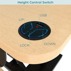 VERSADESK Electric Standing Desk Converter, 36 Inch PowerPro™ Height Adjustable - Image 5