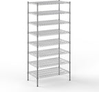 Regal Altair 21" Deep x 36" Wide x 74" Height Wire Shelving Kit | 8-Tier | NSF