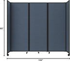 Versare Room Divider 360 Portable Wall Partition | Folding Panels | Large - Image 9