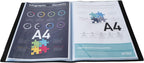 Exacompta Soft PP Display Book, A4, 40 Pockets - Black