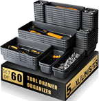 FLYVOLE Tool Box Organizer Tray, Toolbox Desk Drawer Organizer, Tool Box Tray by FLYVOLE