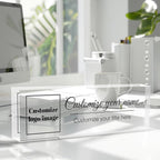 Custom Office Name Plate for Desk, Desk Name Plate Personalized, Personalized - Image 2