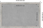 Amanti Art Silver Framed Magnetic Board 27x43 Large Vision Board - Image 4