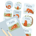 Large Name Labels for Kids by Teddylabels