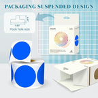 2 Inch Round Color Coding Labels - Image 3