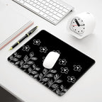 Auhoahsil Mouse Pad, 12 x 10 in Flower Theme Computer Mouse Pad - Image 7