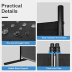 MAYOLIAH 4 Panel Room Divider 6ft Tall Freestanding Privacy Screen 136'' W - Image 5