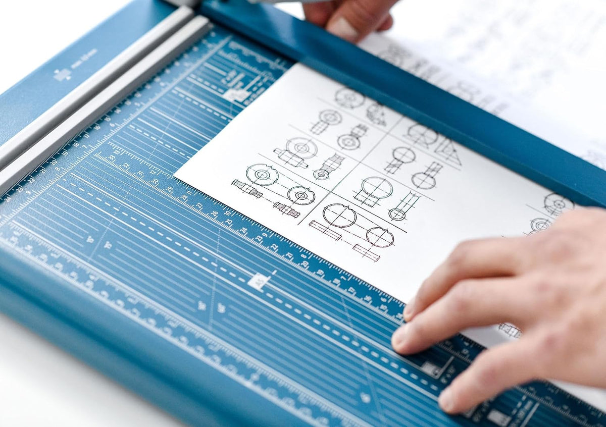 Dahle 561 Paper Cutter, 14-Inch, Self-Sharpening, 35-Sheet Capacity