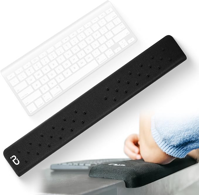 EdgeRest PostureUp L-Shaped Desk Long Wrist Rest Elbow, Forearm & Wrist Comfort by PostureUp