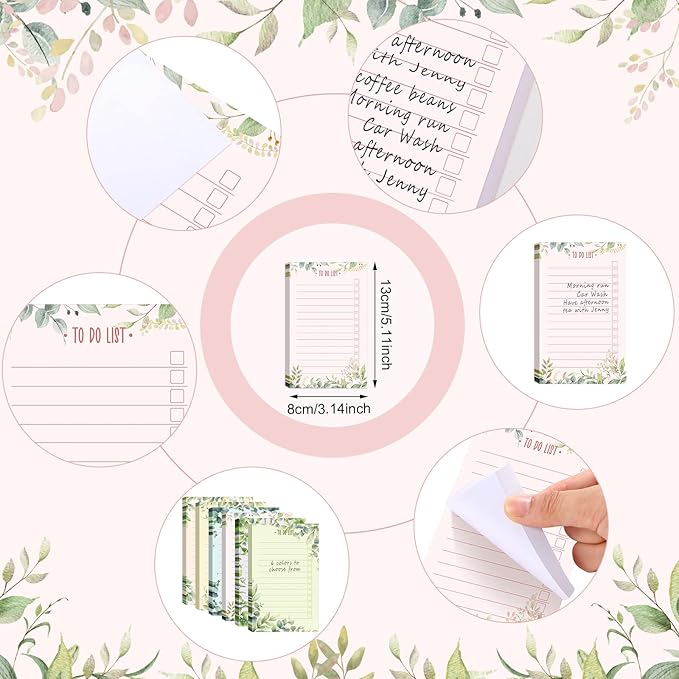 300 Sheets to Do List Notepad Daily Checklist Sticky Notes Cute Undated Memo - Image 2