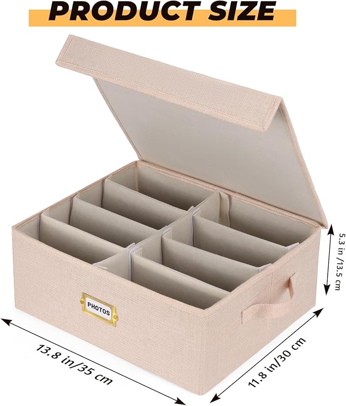 Erogeen Decorative Photo Storage Box - Image 2