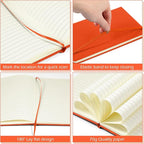 Honoson 20 Pack Lined Journal Notebooks A5 Hardcover Executive Notebook 5.5" x - Image 3
