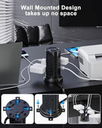 Tower Surge Protector Power Strip Flat Plug - Image 6