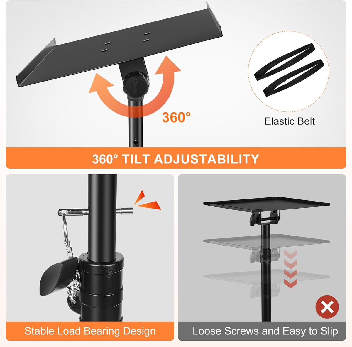 Ramzi Projector Stand,Projector Laptop Stand Tripod Laptop Tripod Stand