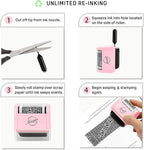 Miseyo Identity Theft Protection Roller Stamp Set - Image 3