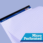 WritePads Legal note pads Legal Pad Quad Ruled Note Pads, Graph Ruled 8.5x11 - Image 4