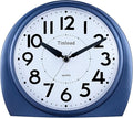 Tinload 5.5" Large Analog Alarm Clock Silent Non Ticking, Gentle Wake, Beep by Tinload