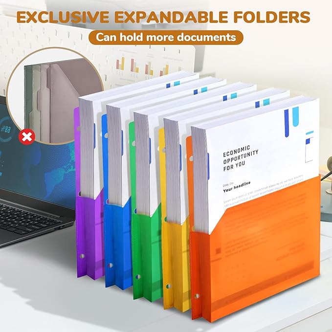 JoyCat 3 Ring Binder Clipboard - Image 6
