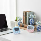 Weewooday 12 Pcs Digital Kitchen Magnetic Timer Bulk Classroom Count up - Image 5