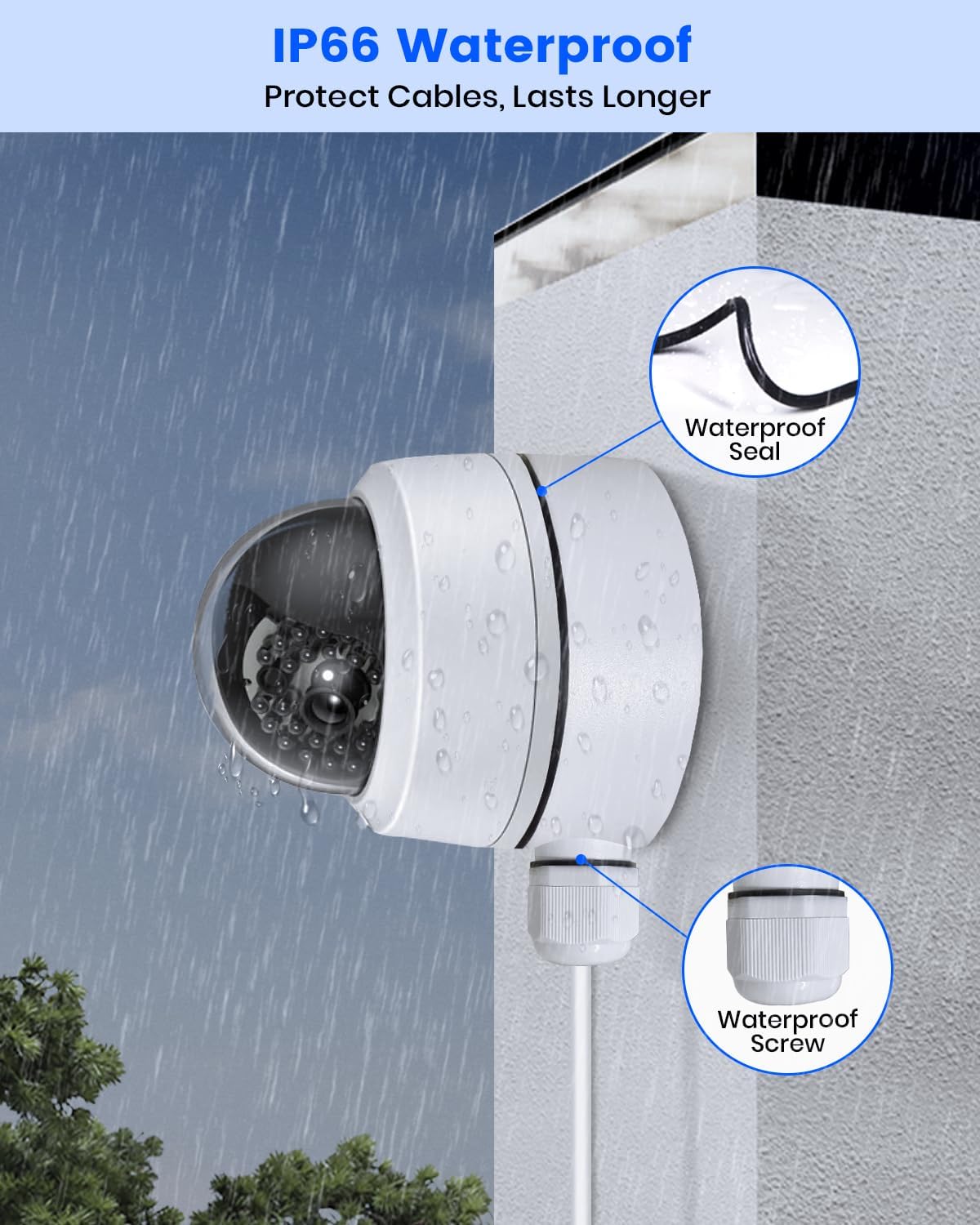KU-DS-1280ZJ-DM18 Security Camera Junction Box fits HIK Dome IP Cameras