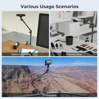 SMALLRIG 22" Magic Arm Clamp, Overhead Phone Mount Holder Stand, Flexible Desk - Image 8