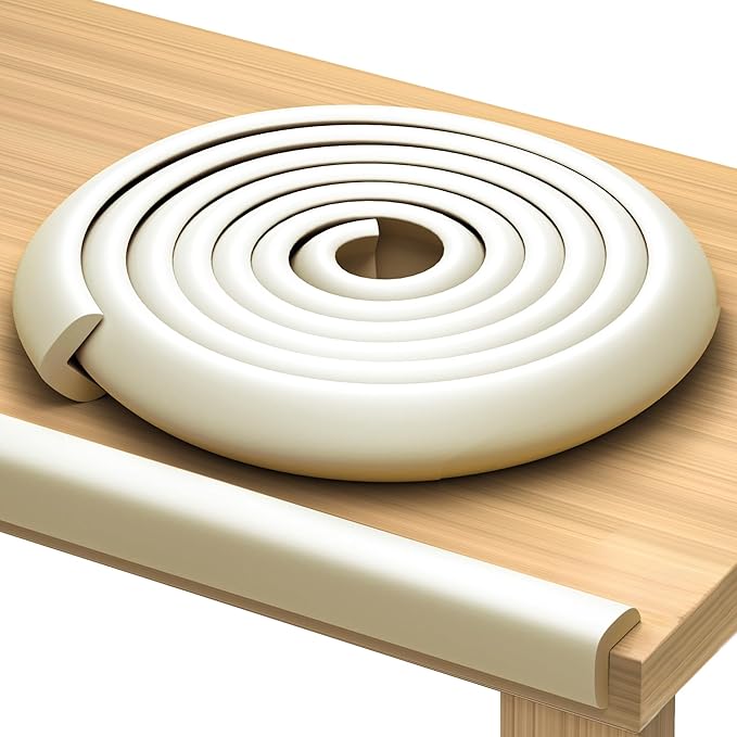 Premium 12ft Edge Protector for Baby, Odorless & Waterproof Edge Protector by Komfortology