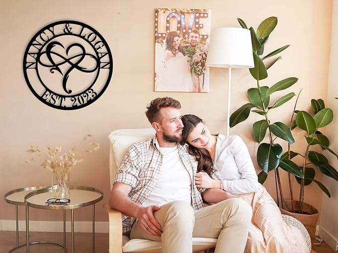 Personalized Infinity Heart Sign - Image 2