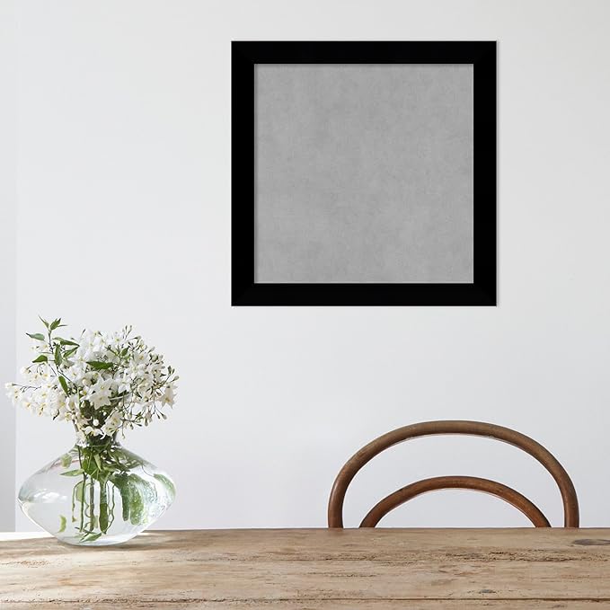 Amanti Art Black Framed Magnetic Board 19x19 Small Vision Board - Image 5