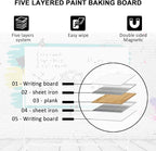 Max-officoo Mobile Whiteboard 72"x40" Magnetic Dry Erase White Boards on Wheels - Image 5
