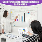 Saypacck 10 Rolls Whiteboard Magnetic Strips Roll Thin Strips 0.39 in x 16.4 ft - Image 3