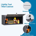 5-piece garage storage cabinets system heavy duty workshop showing dimensions