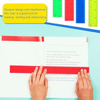 Zonon 500 Pcs 12 Inch Plastic Ruler Assorted Colors Rulers - Image 8