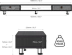 Fenge Dual Monitor Stand with 2 Drawers, 42.5 Inches Large Computer Riser - Image 3