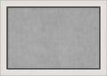Amanti Art Silver Framed Magnetic Board 30x42 Large Vision Board by AmantiArt