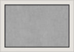 Amanti Art Silver Framed Magnetic Board 30x42 Large Vision Board by AmantiArt